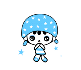 Sunny girl sticker #3049848