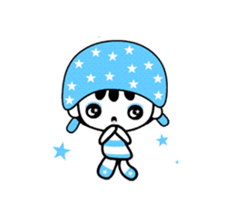 Sunny girl sticker #3049848