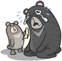 Formosan black bear Great! sticker #3050017