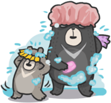 Formosan black bear Great! sticker #3050044