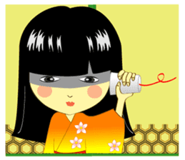 Positive girl and Negative girl sticker #3050093