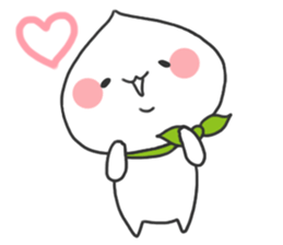 Peach buns Momota sticker #3050531