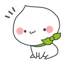 Peach buns Momota sticker #3050538