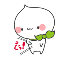 Peach buns Momota sticker #3050556