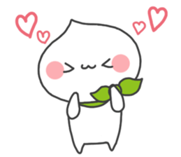 Peach buns Momota sticker #3050570