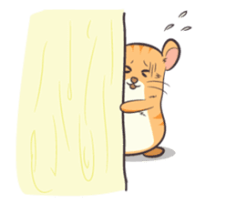 Tochi - Funny and Lucky Hamster sticker #3050732