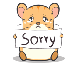Tochi - Funny and Lucky Hamster sticker #3050742