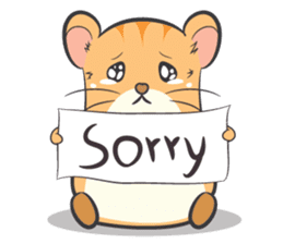 Tochi - Funny and Lucky Hamster sticker #3050742