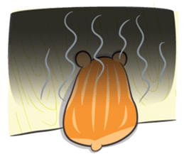 Tochi - Funny and Lucky Hamster sticker #3050759