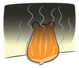 Tochi - Funny and Lucky Hamster sticker #3050759