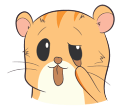 Tochi - Funny and Lucky Hamster sticker #3050764