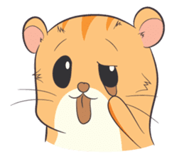 Tochi - Funny and Lucky Hamster sticker #3050764
