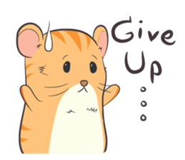 Tochi - Funny and Lucky Hamster sticker #3050769