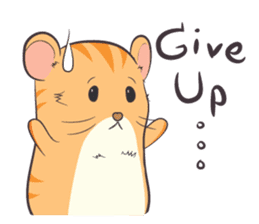 Tochi - Funny and Lucky Hamster sticker #3050769