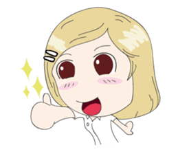 Nancy - Shopaholic and Happy Girl sticker #3050772