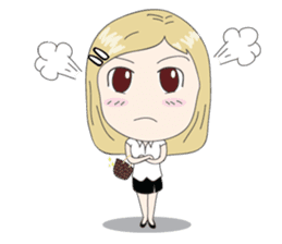 Nancy - Shopaholic and Happy Girl sticker #3050773