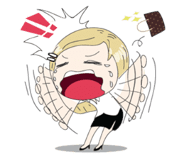 Nancy - Shopaholic and Happy Girl sticker #3050775