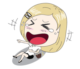 Nancy - Shopaholic and Happy Girl sticker #3050776