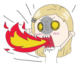 Nancy - Shopaholic and Happy Girl sticker #3050777