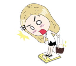 Nancy - Shopaholic and Happy Girl sticker #3050795