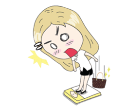 Nancy - Shopaholic and Happy Girl sticker #3050795