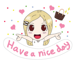 Nancy - Shopaholic and Happy Girl sticker #3050801