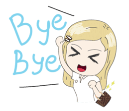 Nancy - Shopaholic and Happy Girl sticker #3050802