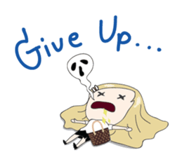 Nancy - Shopaholic and Happy Girl sticker #3050809