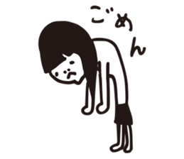 minami kao Sticker sticker #3051213