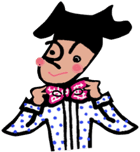 Merry Cagna and Very merry Henri sticker #3051740