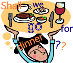 Merry Cagna and Very merry Henri sticker #3051752