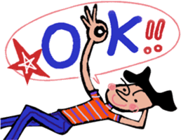 Merry Cagna and Very merry Henri sticker #3051757