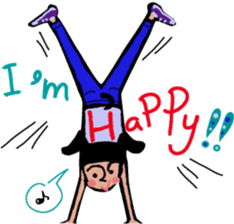 Merry Cagna and Very merry Henri sticker #3051763