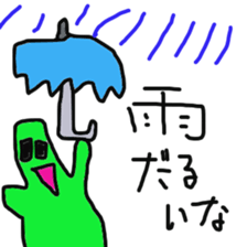 green slime sticker #3052118