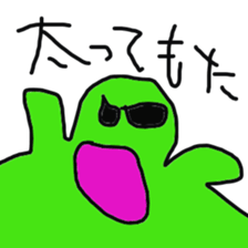 green slime sticker #3052119
