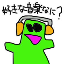 green slime sticker #3052137