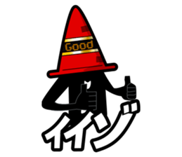 red pylon sticker #3052186