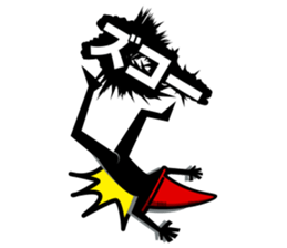 red pylon sticker #3052192