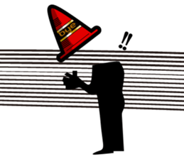 red pylon sticker #3052198