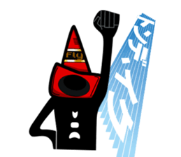 red pylon sticker #3052202