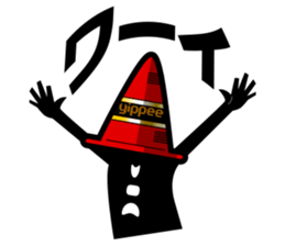 red pylon sticker #3052208