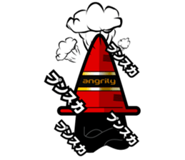 red pylon sticker #3052211