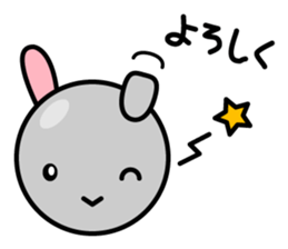 Petit Rabbit PYONTA sticker #3052419