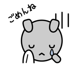 Petit Rabbit PYONTA sticker #3052421