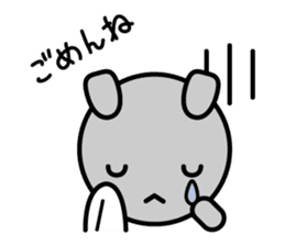 Petit Rabbit PYONTA sticker #3052421