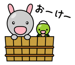 Petit Rabbit PYONTA sticker #3052422