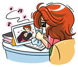 Lazy office sticker #3052548