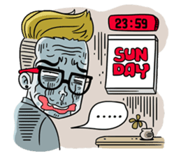 Lazy office sticker #3052560
