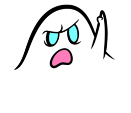 smart phone ghost sticker #3052659