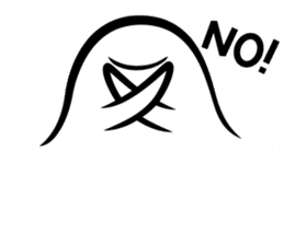 smart phone ghost sticker #3052666